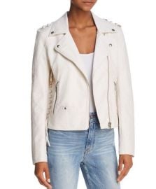 BLANKNYC Lace-Up Faux Leather Moto Jacket - 100  Exclusive  Women - Bloomingdale s at Bloomingdales